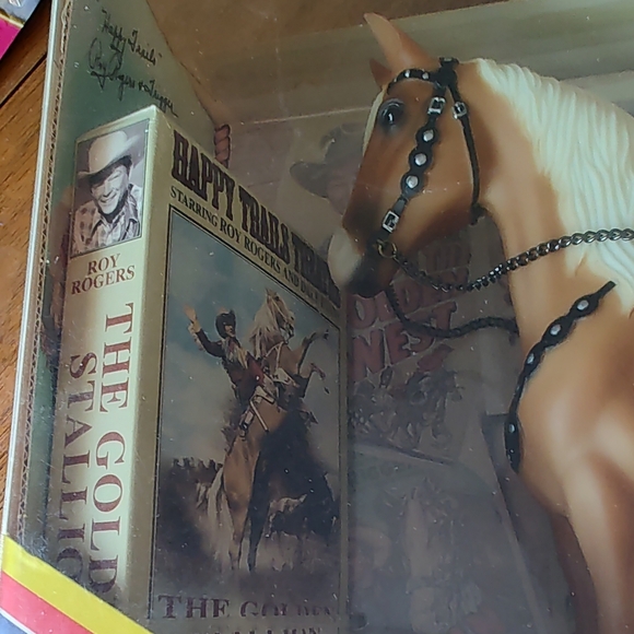 Vintage NIB Roy Roger's horse "Trigger" with VHS tape - Picture 6 of 8